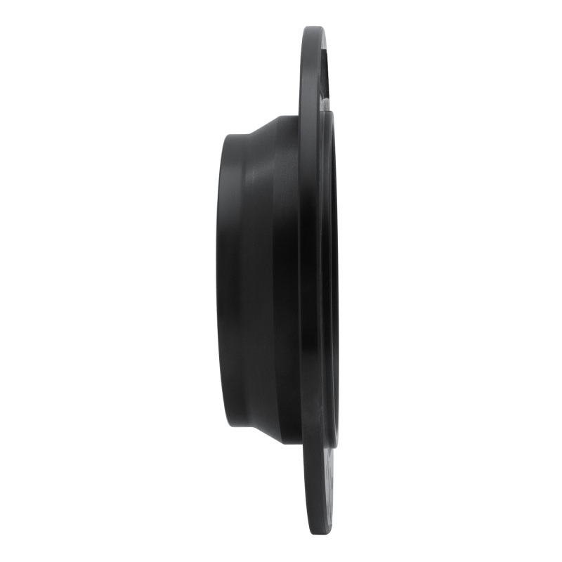 Land Rover LR2 Brake Rotor (1) - Rear Left - R1 Concepts - Drilled & Slotted - Black - `13-`15